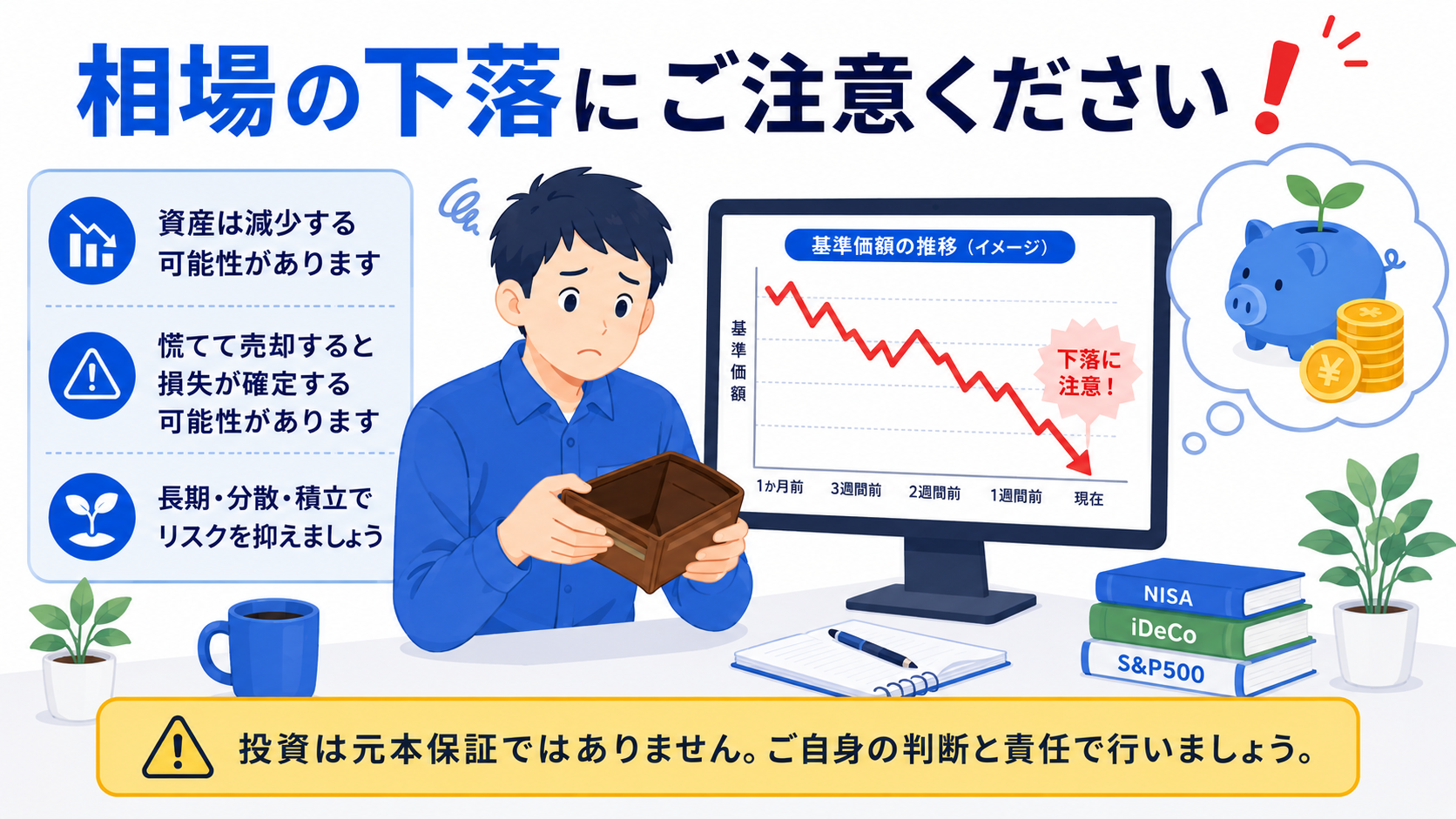 緊急予備費の必要性を説明するイラスト