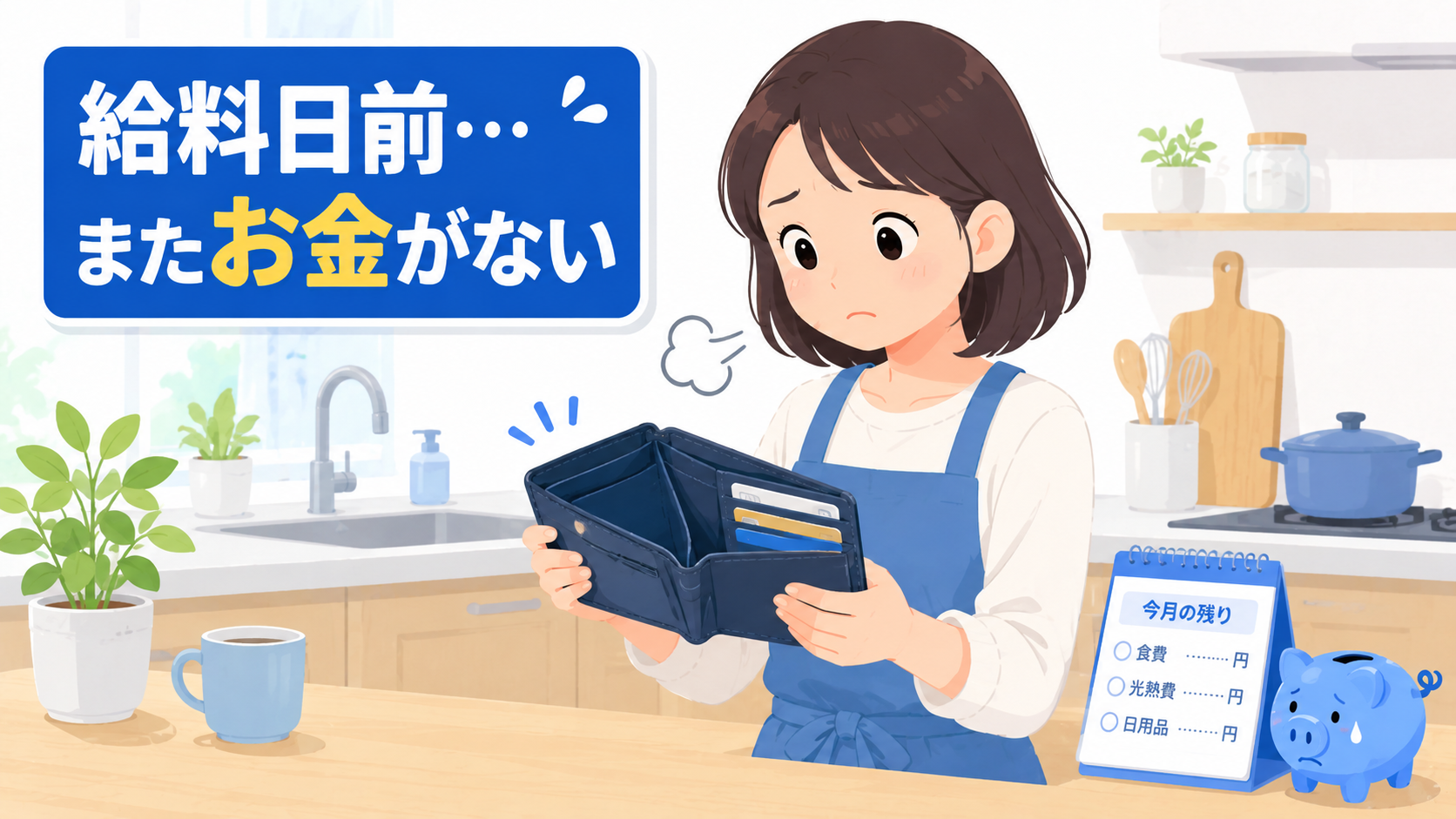 給料日前にお金ない原因