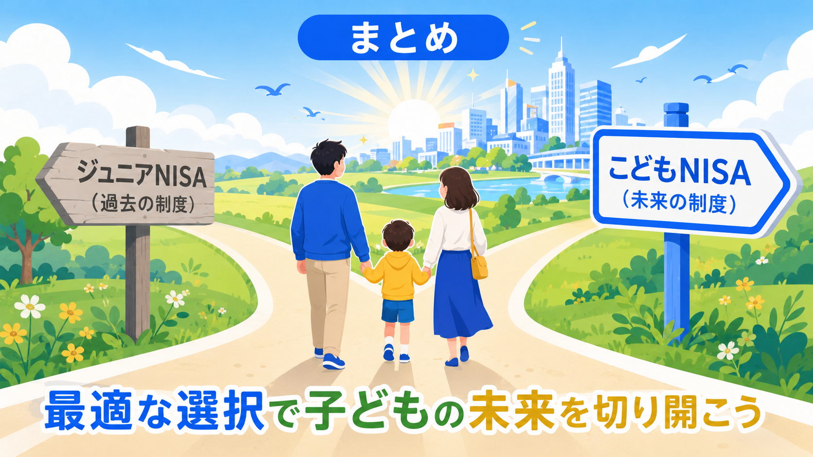 こどもNISA・ジュニアNISA・学資保険・新NISA比較まとめ