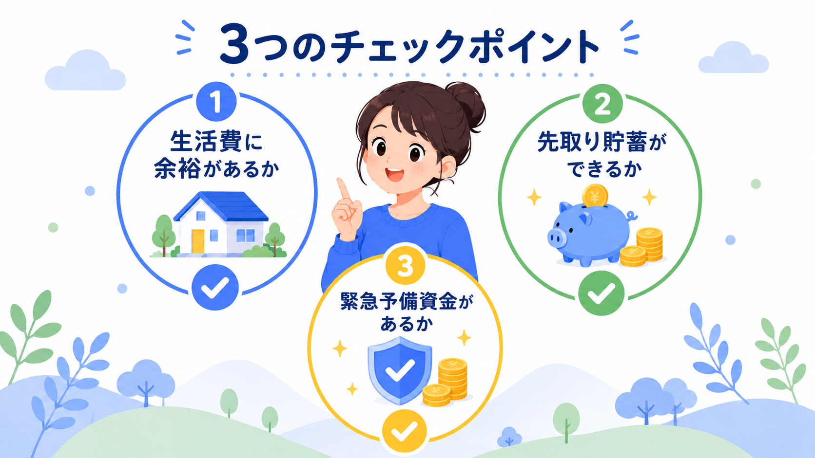 月いくらが妥当かを判断する3つのチェックポイント
