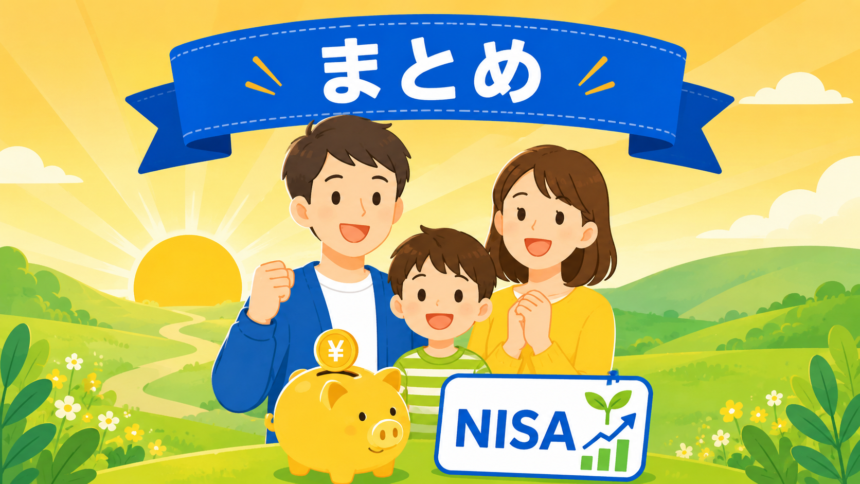 親子で笑顔のイメージ写真